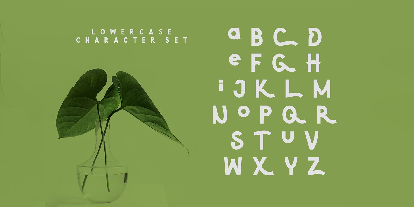 Example font Green Narcu #3